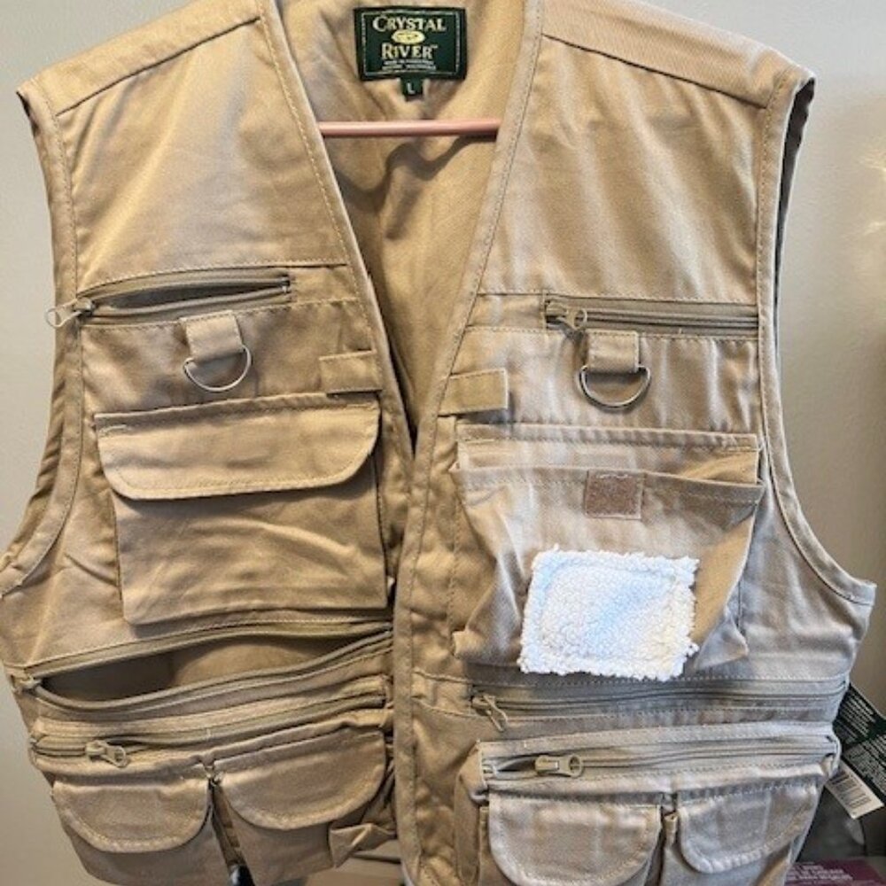 Crystal River Utility Vest Large with tag